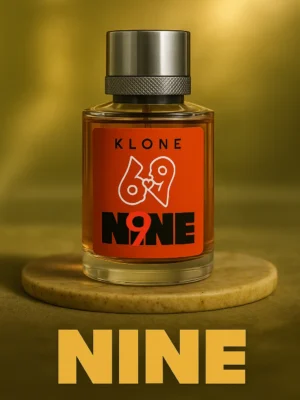 Nine EDP ⚤ | Oriental Floral fragrance | Blends Saffron, Jasmine, Amberwood, Ambergris, and Hedione, with a base of Fir resin, Cedar, and Sugar| Unisex